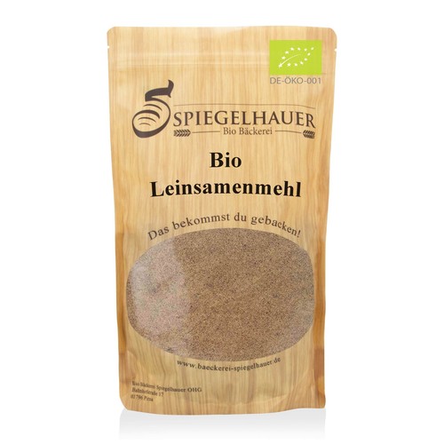 Bio leinsamenmehl entölt - 1, kg
