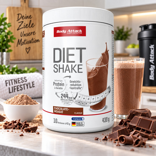 Body attack diet shake 430g - diet,