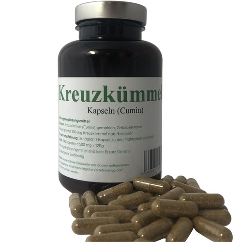 Kreuzkümmel kapseln cumin - -,