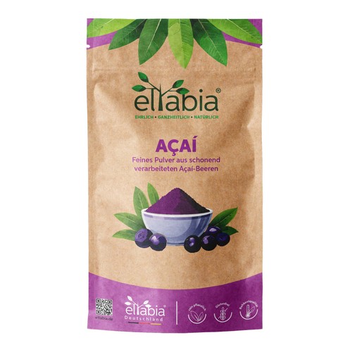 Acai pulver rohkost 100 - pulver, 100%